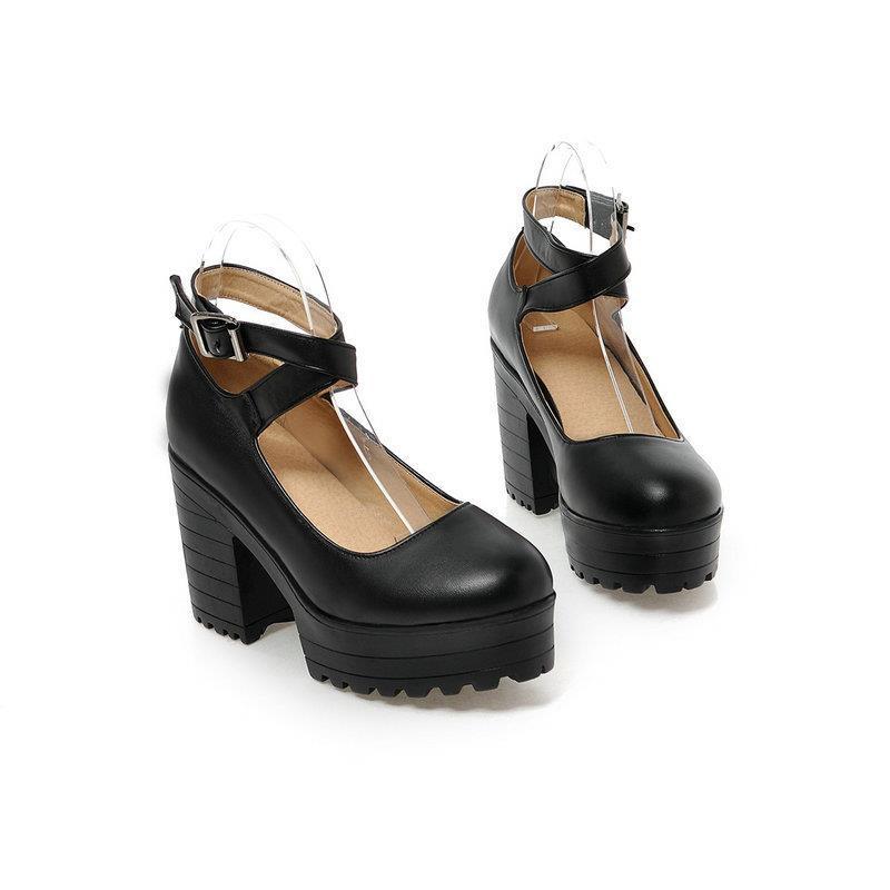 Bianca Platform Mary Jane Heels