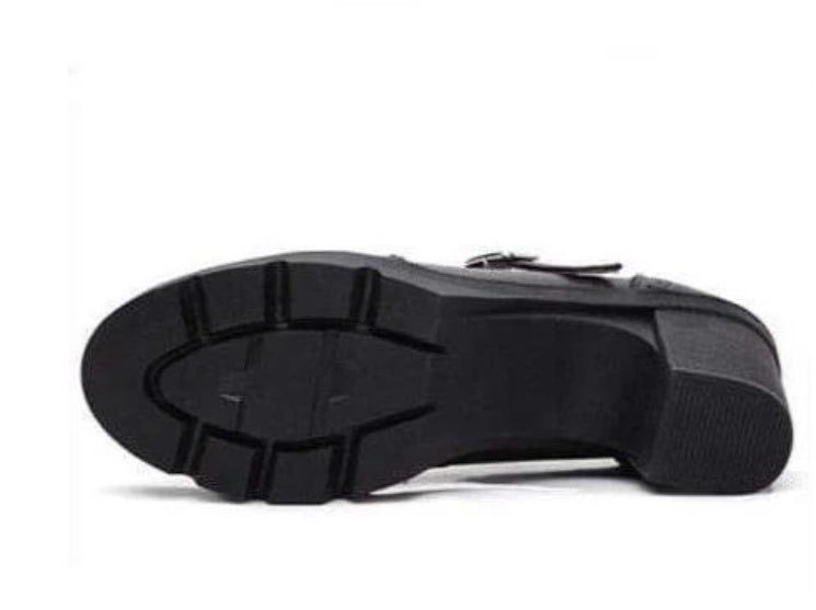Colette Contrast Mary Jane Heels