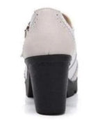 Colette Contrast Mary Jane Heels