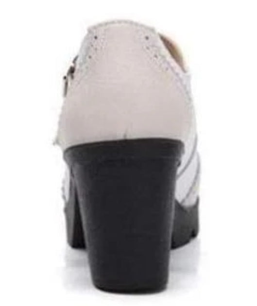 Colette Contrast Mary Jane Heels