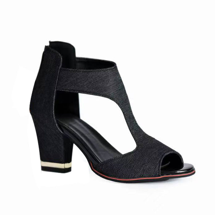 Aveline Cut-Out Heels