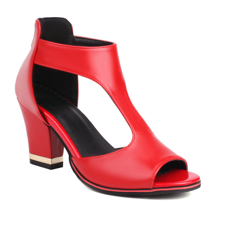 Aveline Cut-Out Heels