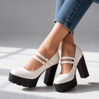Elara T-Strap Heels