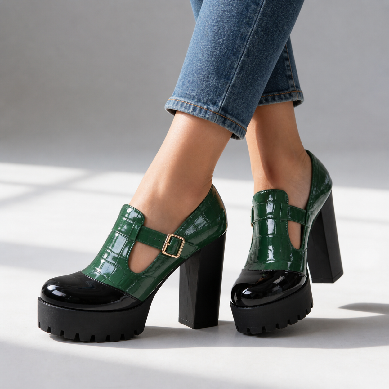 Valeria Platform Strap Heels - Sienna Rue