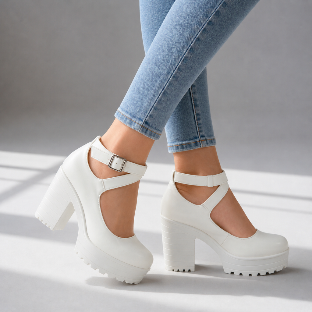 Bianca Platform Mary Jane Heels