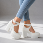 Bianca Platform Mary Jane Heels
