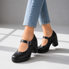 Colette Contrast Mary Jane Heels