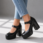 Carmela Platform Mary Jane Heels