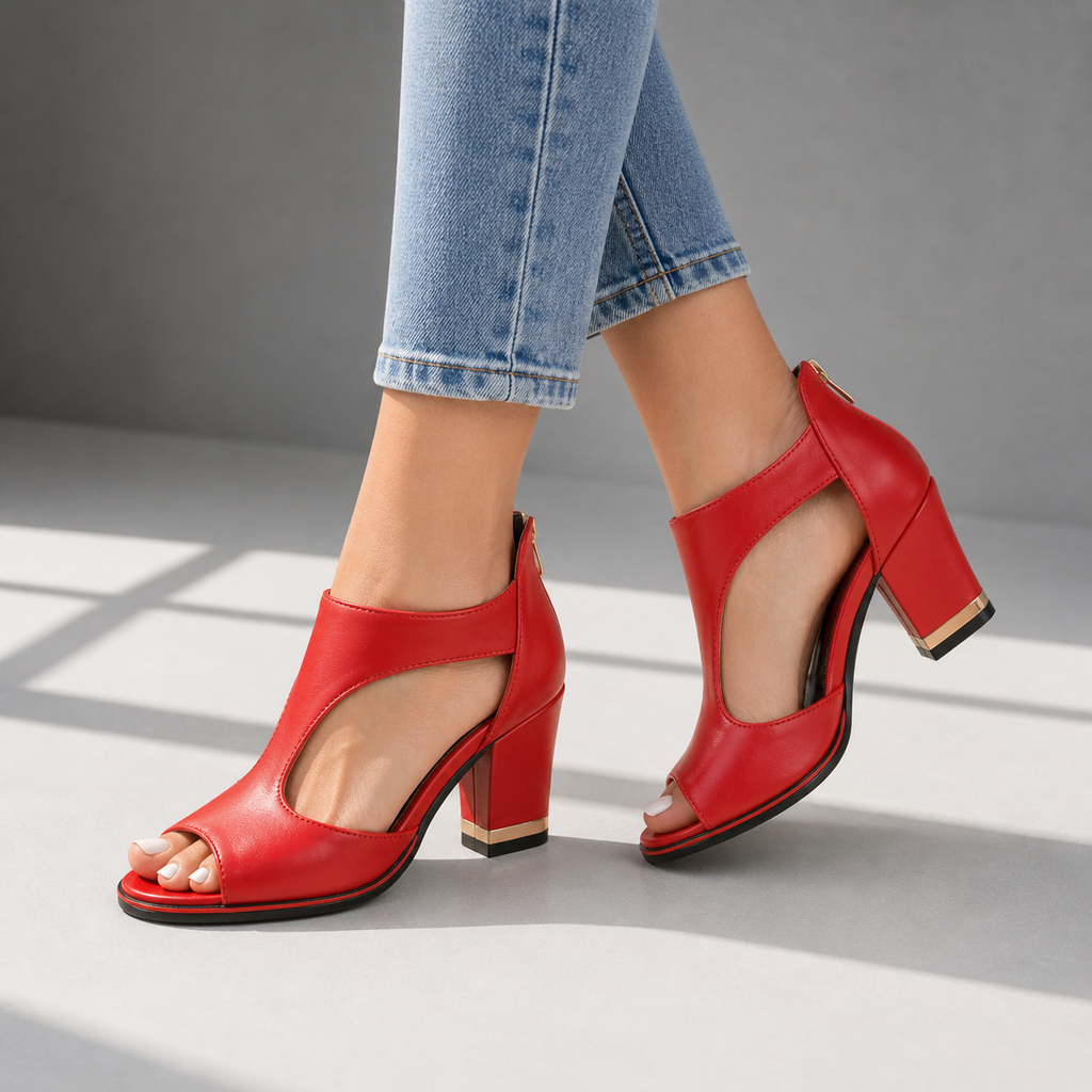 Aveline Cut-Out Heels