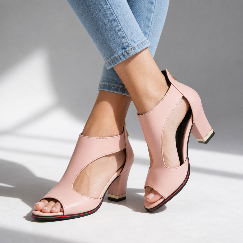 Aveline Cut-Out Heels