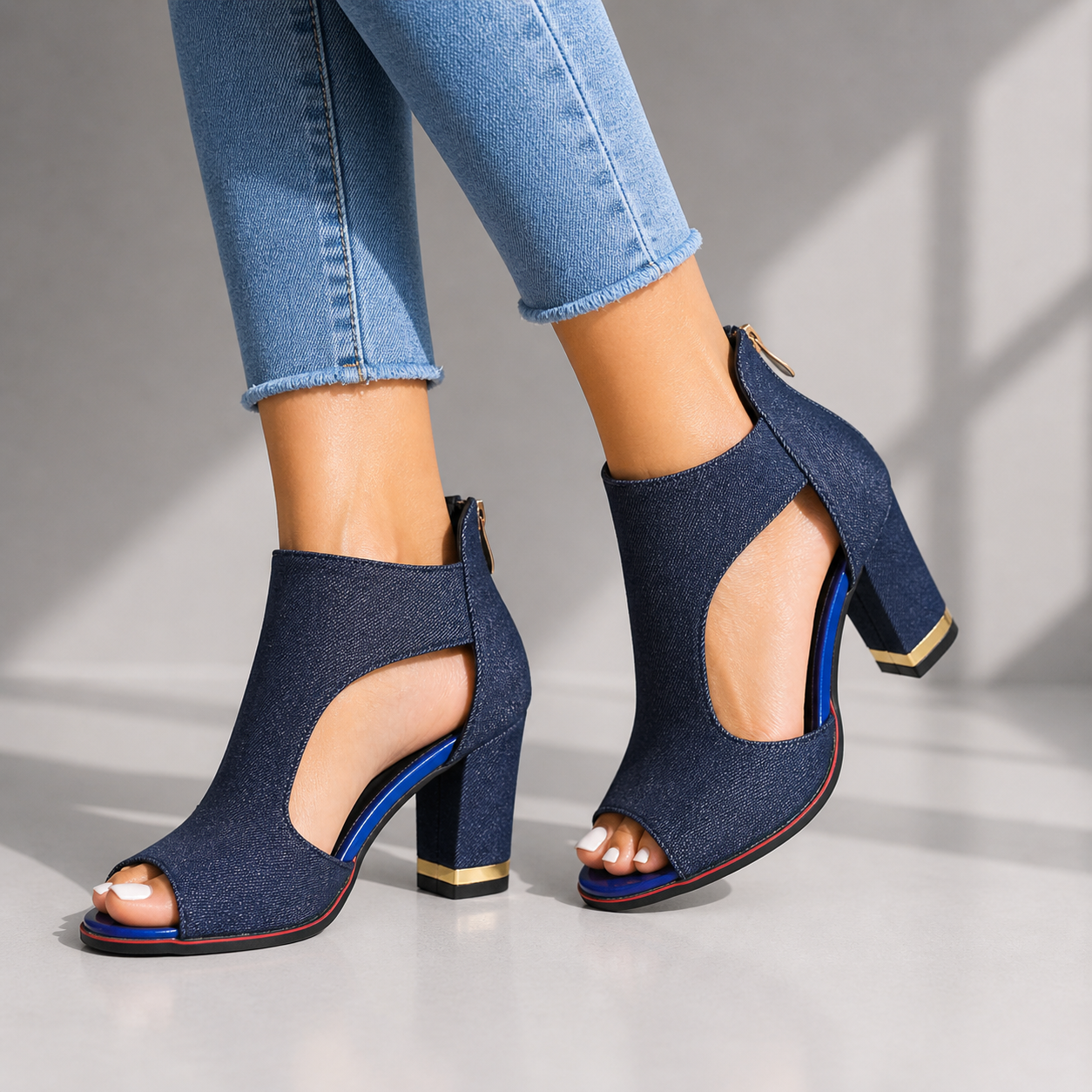 Aveline Cut-Out Heels