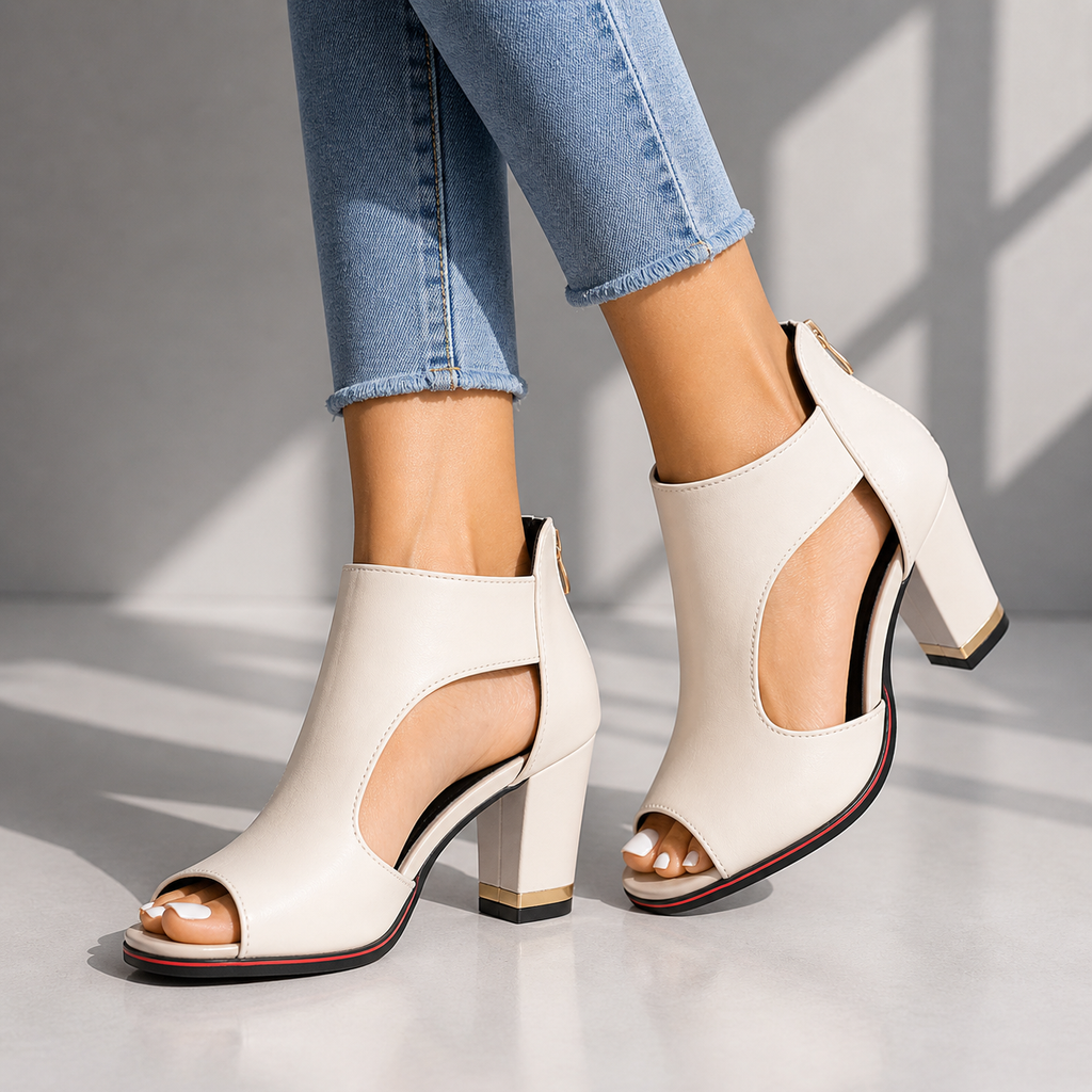 Aveline Cut-Out Heels